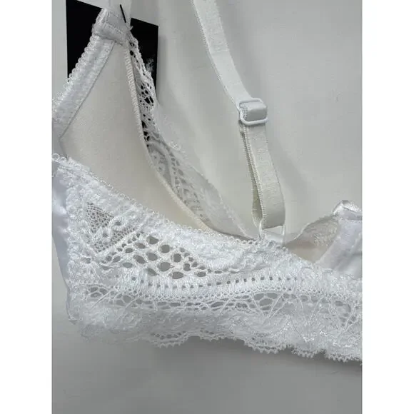 Brand New Frederick's of Hollywood Women's Size 34B White Cameron Bra - Picture 6 of 7